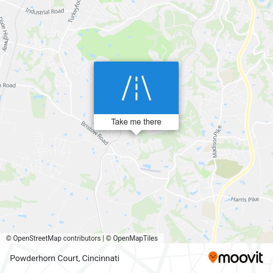 Mapa de Powderhorn Court
