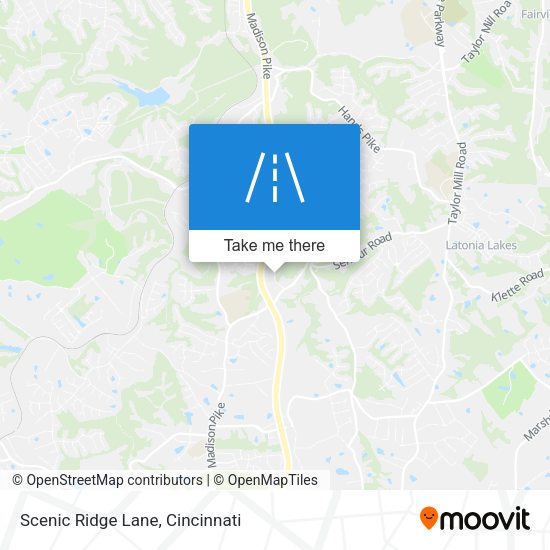 Mapa de Scenic Ridge Lane