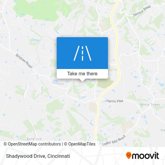 Shadywood Drive map