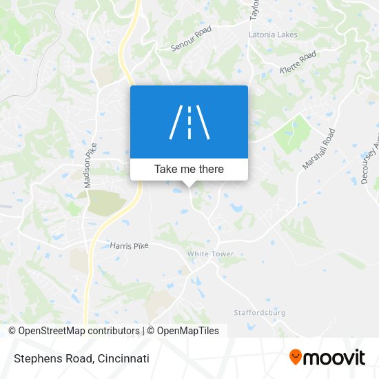 Mapa de Stephens Road