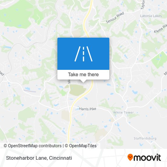 Stoneharbor Lane map