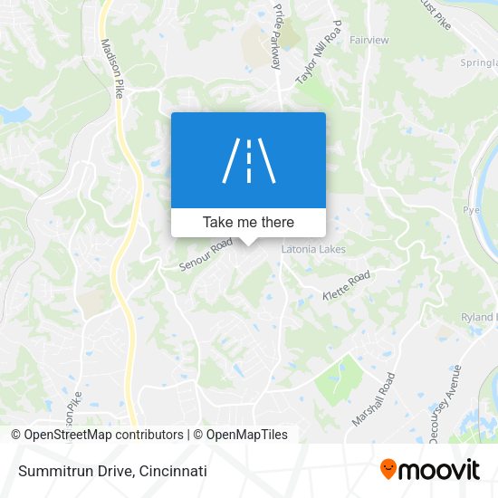 Mapa de Summitrun Drive