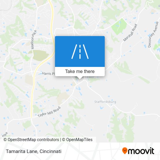 Mapa de Tamarita Lane
