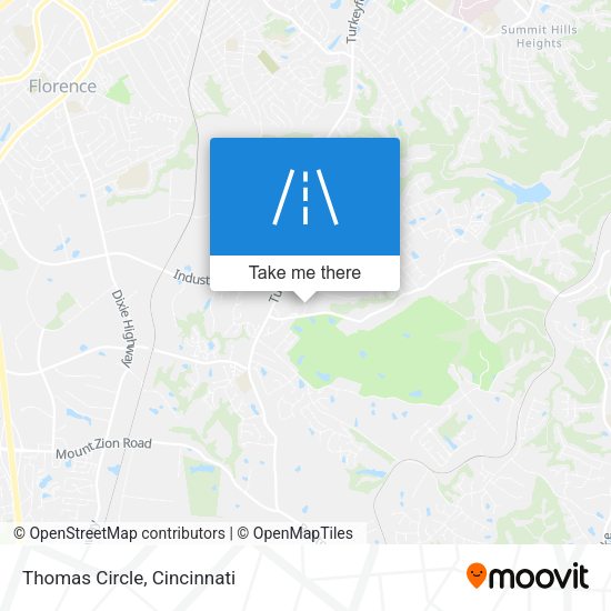 Mapa de Thomas Circle