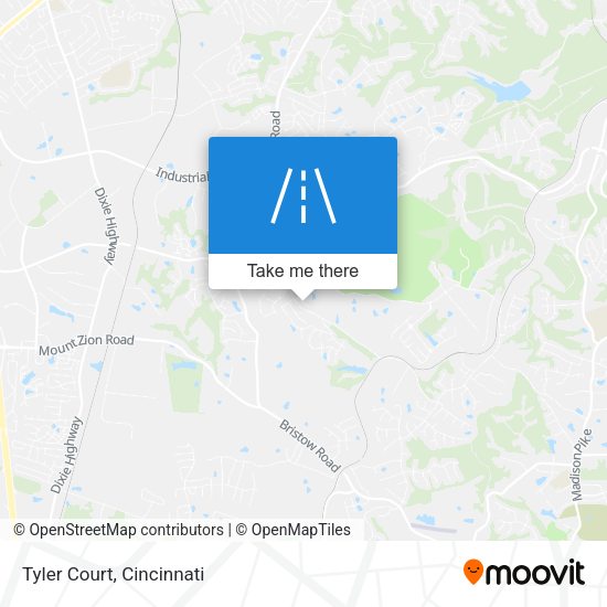 Mapa de Tyler Court
