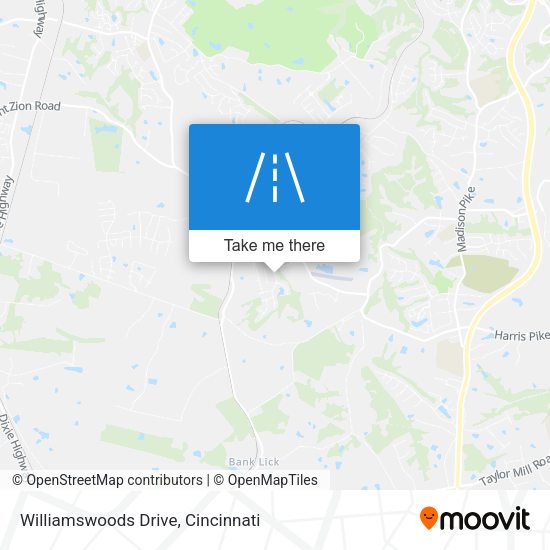 Mapa de Williamswoods Drive