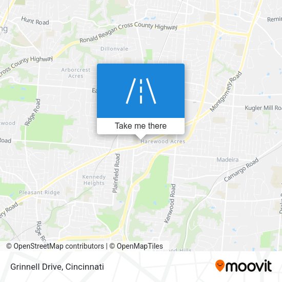 Mapa de Grinnell Drive