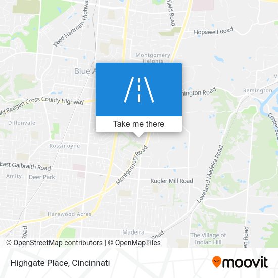 Mapa de Highgate Place