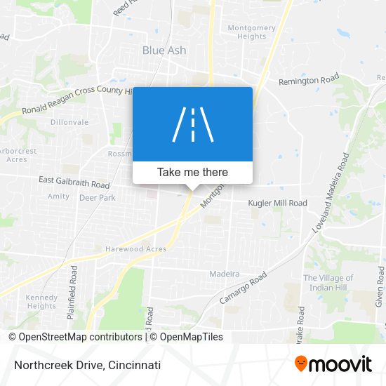 Northcreek Drive map
