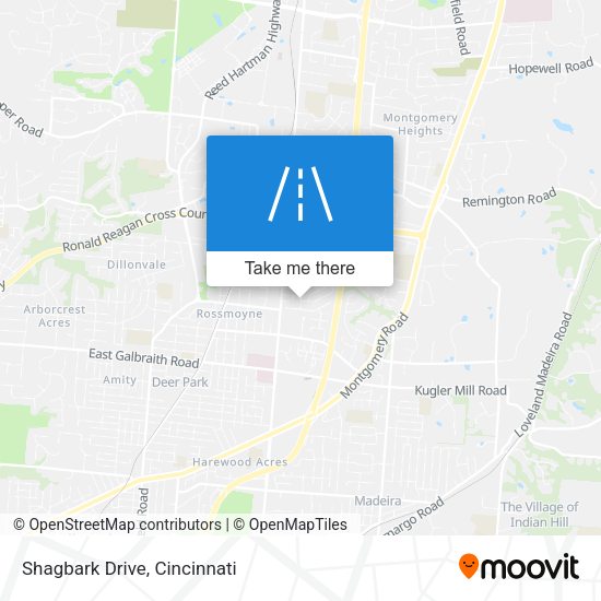Mapa de Shagbark Drive