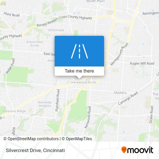 Mapa de Silvercrest Drive