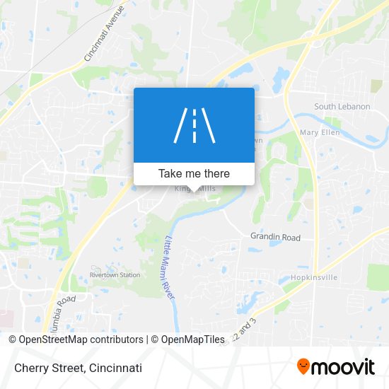 Mapa de Cherry Street