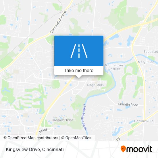 Mapa de Kingsview Drive