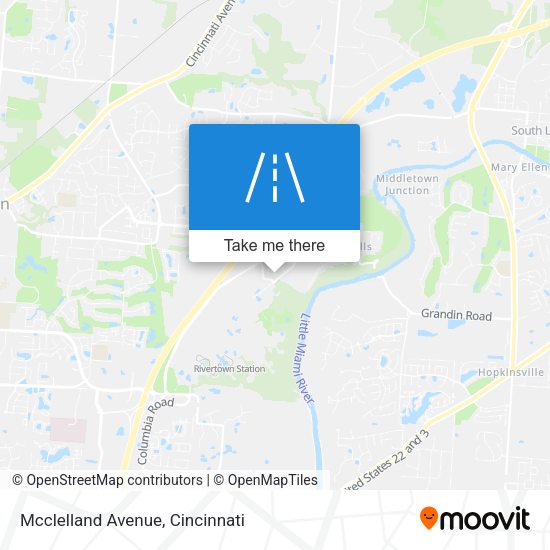 Mapa de Mcclelland Avenue