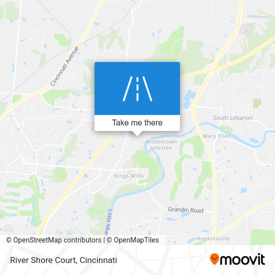 River Shore Court map
