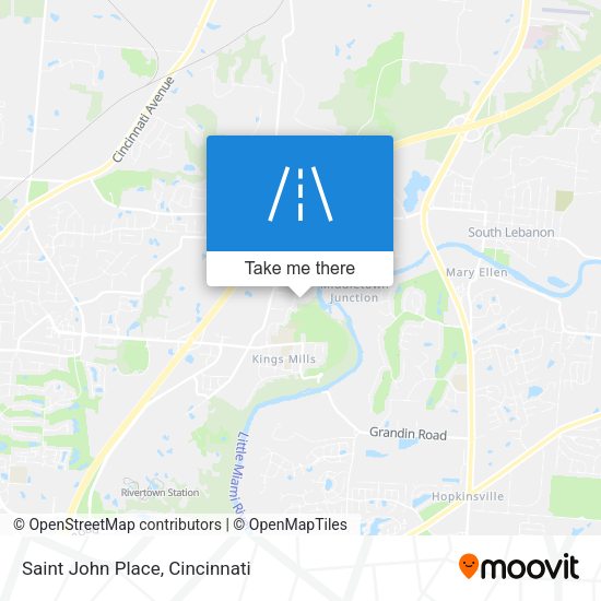 Saint John Place map