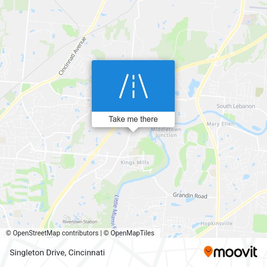 Mapa de Singleton Drive