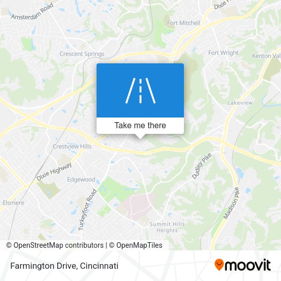 Farmington Drive map