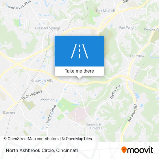 Mapa de North Ashbrook Circle