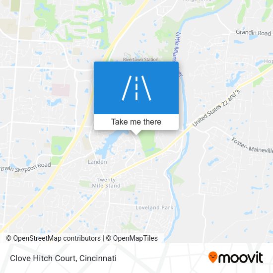 Clove Hitch Court map