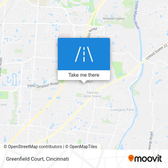 Mapa de Greenfield Court
