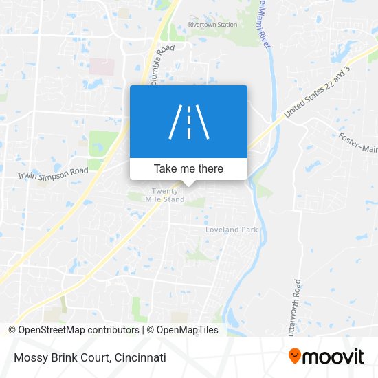 Mapa de Mossy Brink Court