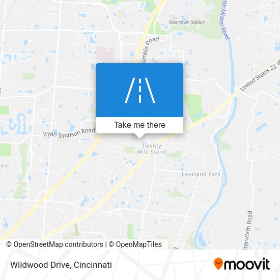 Mapa de Wildwood Drive