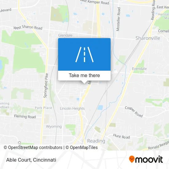 Able Court map
