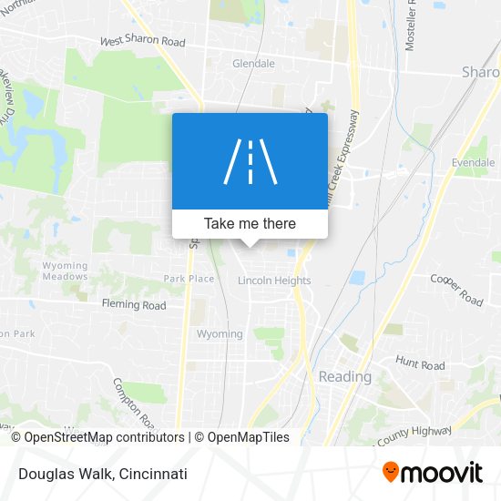 Mapa de Douglas Walk