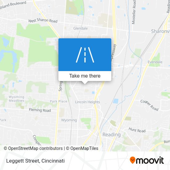 Mapa de Leggett Street