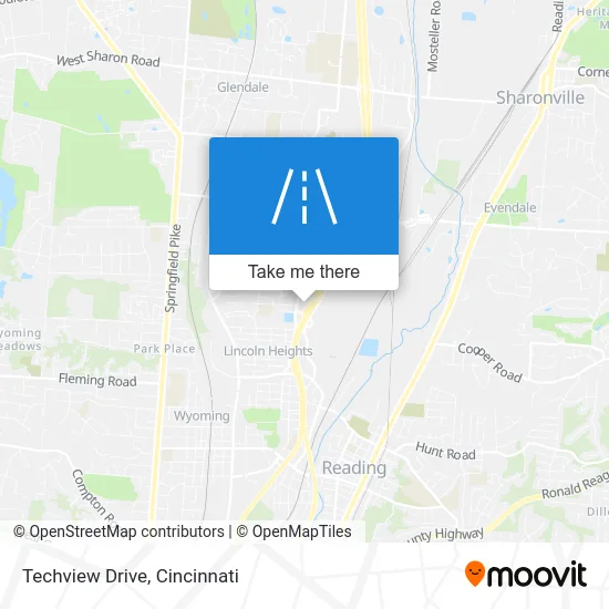 Techview Drive map