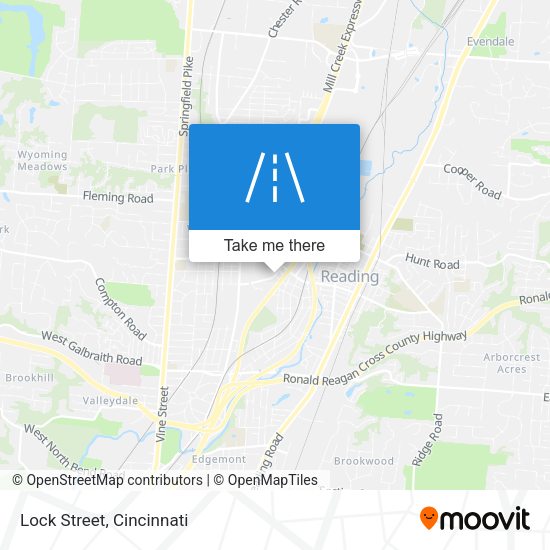 Mapa de Lock Street