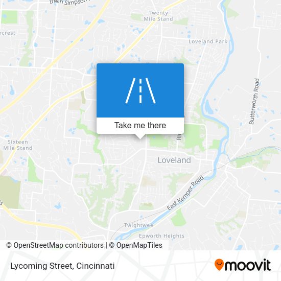 Lycoming Street map