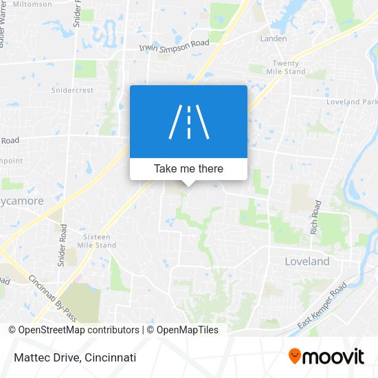 Mattec Drive map