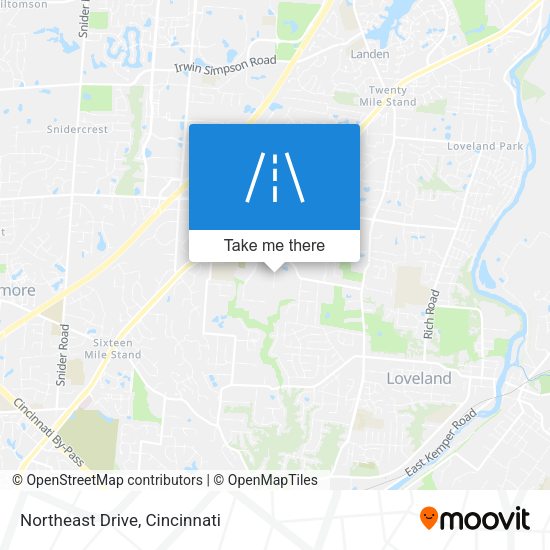 Mapa de Northeast Drive