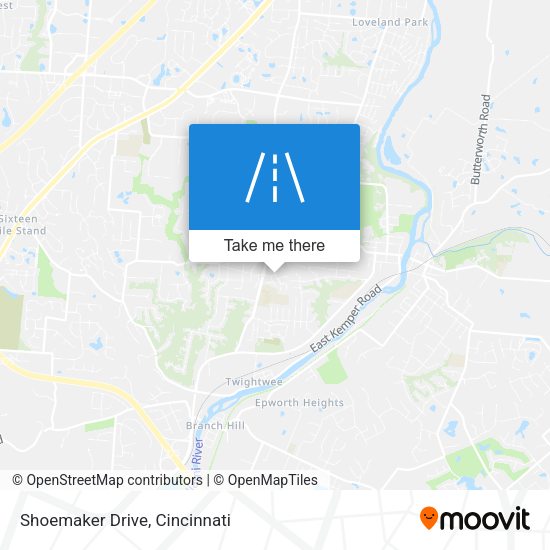 Shoemaker Drive map