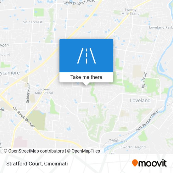 Stratford Court map