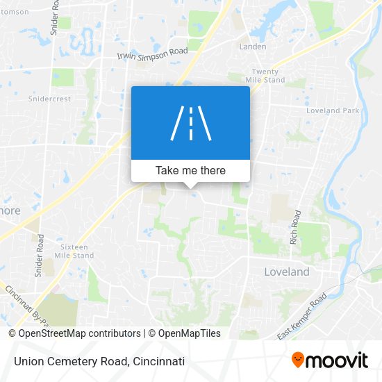 Mapa de Union Cemetery Road