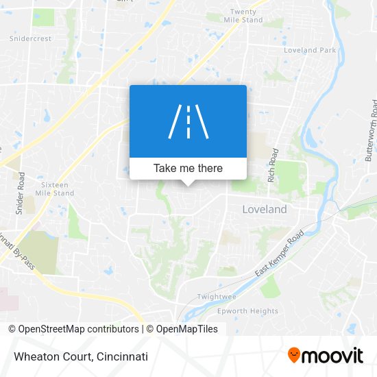 Mapa de Wheaton Court