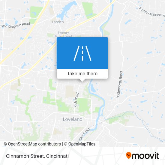 Mapa de Cinnamon Street