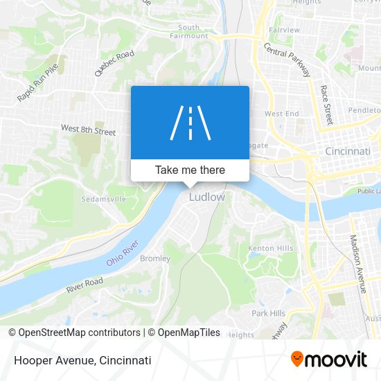 Mapa de Hooper Avenue