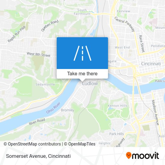 Mapa de Somerset Avenue