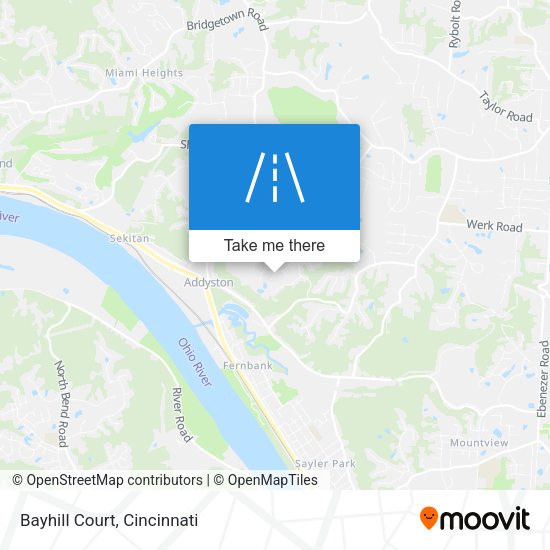 Mapa de Bayhill Court