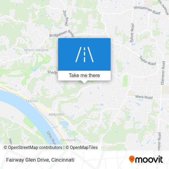 Mapa de Fairway Glen Drive