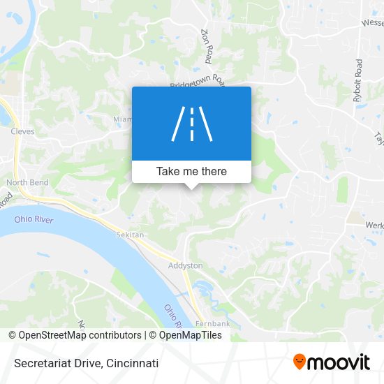 Secretariat Drive map