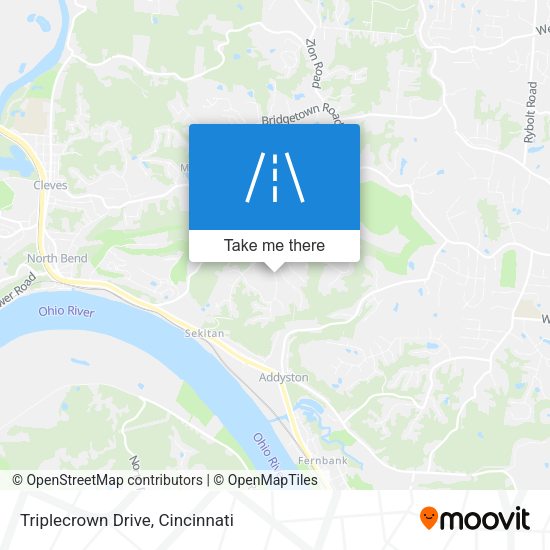 Triplecrown Drive map