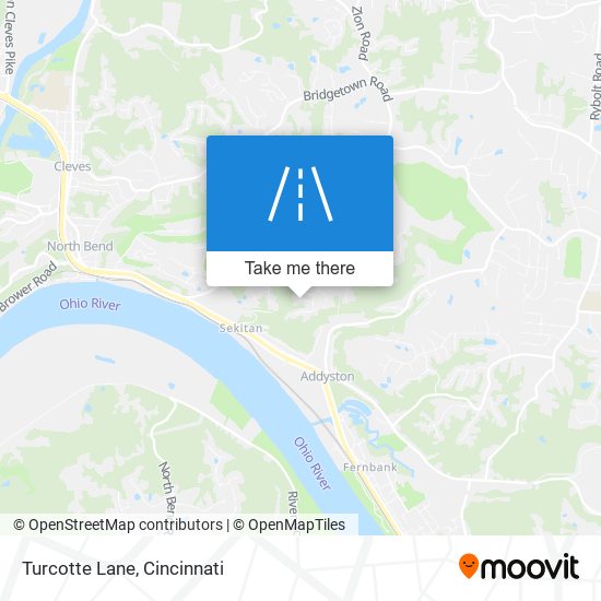 Mapa de Turcotte Lane