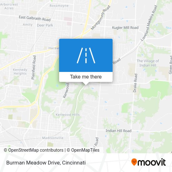 Mapa de Burman Meadow Drive