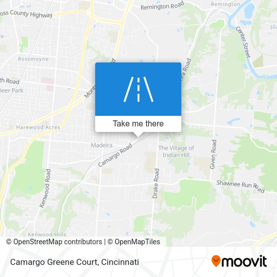 Camargo Greene Court map