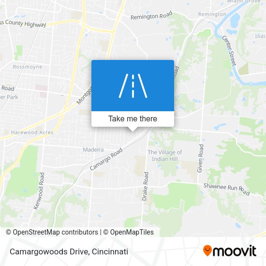 Mapa de Camargowoods Drive
